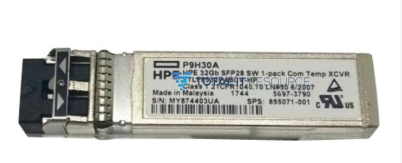P9H30A HPE 32Gb SFP28 Short Wave Commercial Temperature Transceiver