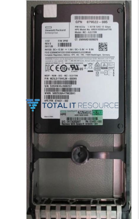R0Q47A HPE MSA 1.92TB SAS RI SFF M2 SSD
