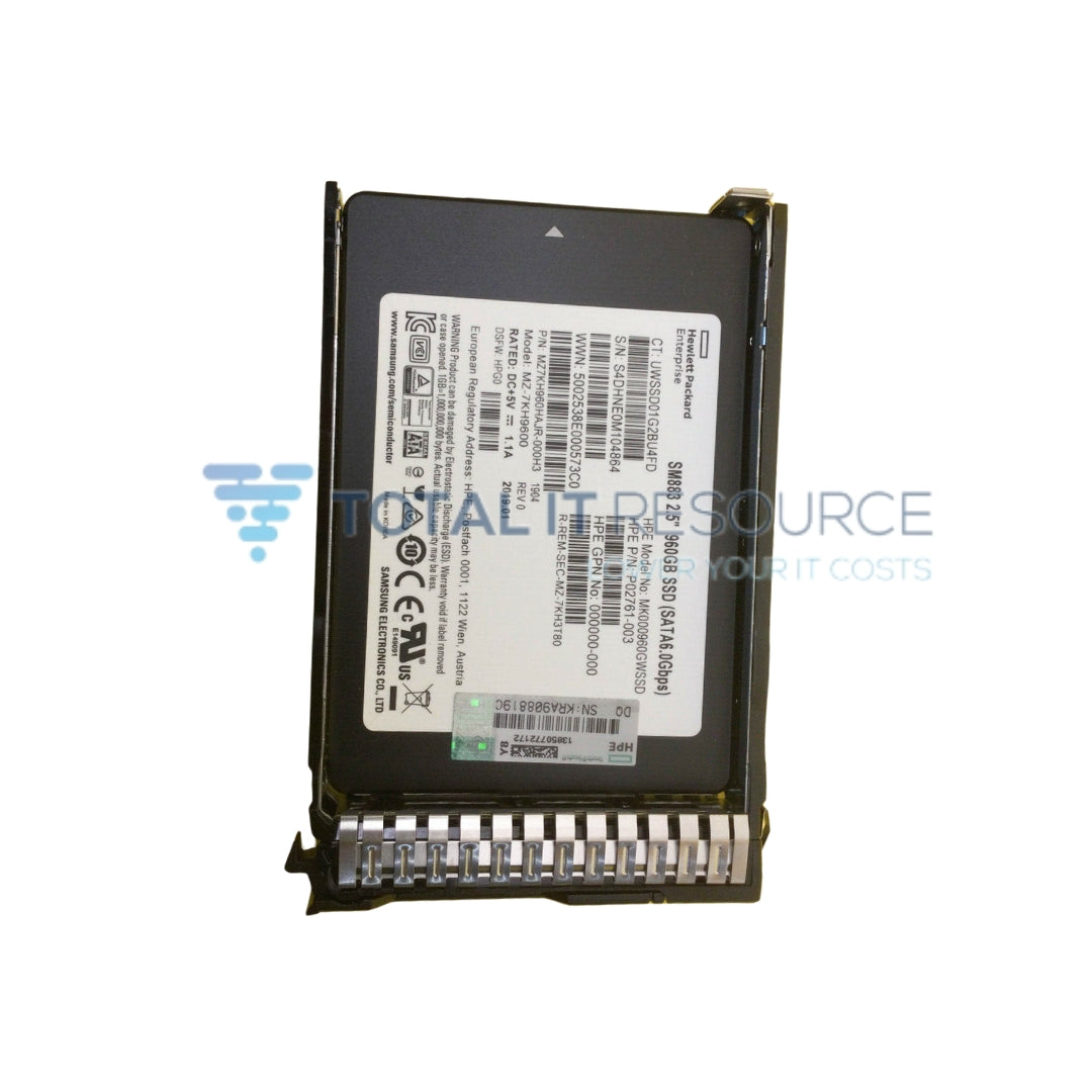 P09716-B21 HPE 960GB SATA 6G Mixed Use SFF (2.5in) SC SSD