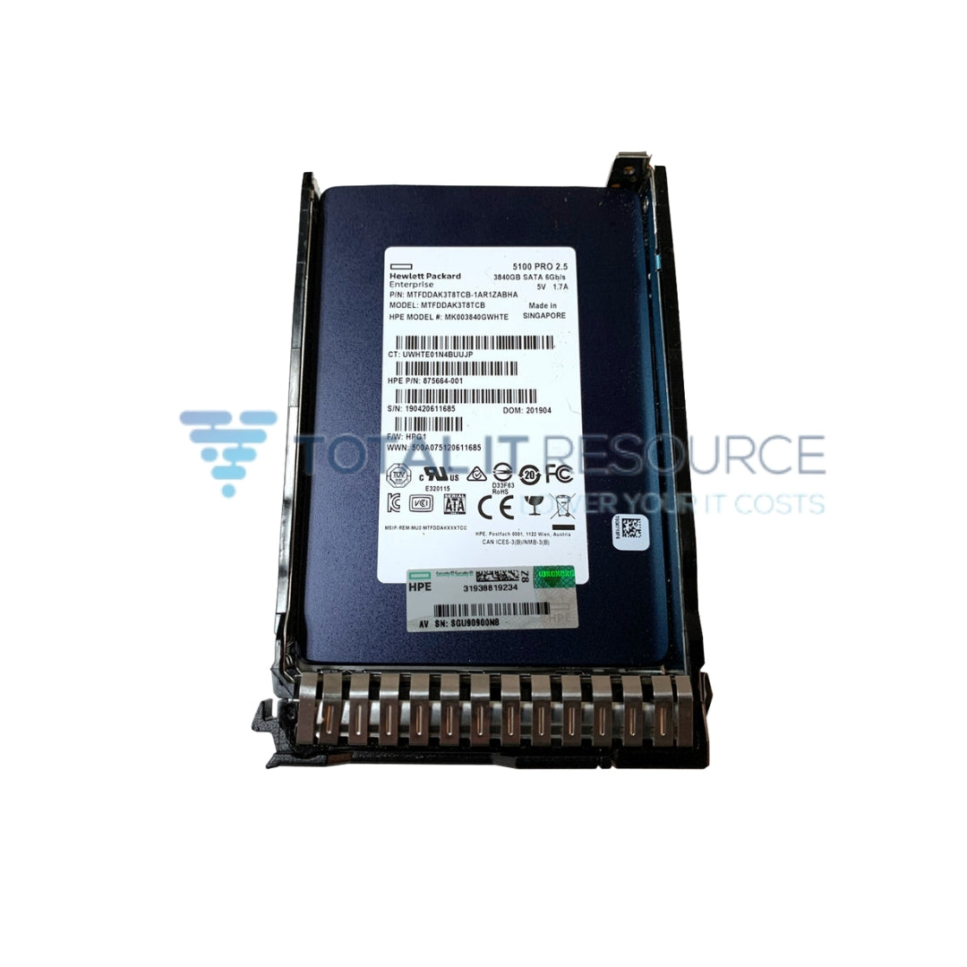 P00896-B21 HPE 3.84TB SATA 6G Mixed Use SFF (2.5in) SC SSD