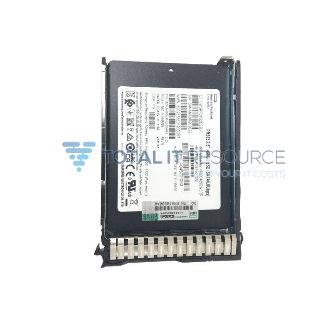 P04474-B21 HPE 480GB SATA 6G Read Intensive SFF (2.5in) SC SSD