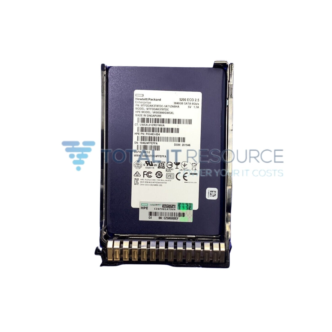 P04480-B21 HPE 3.84TB SATA 6G Read Intensive SFF (2.5in) SC SSD