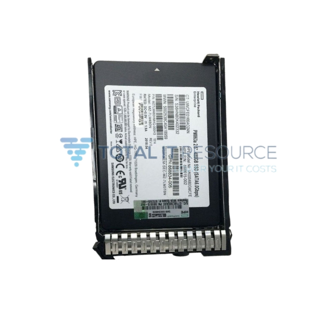 P06194-B21 HPE 480GB SATA 6G Read Intensive SFF (2.5in) SC SSD