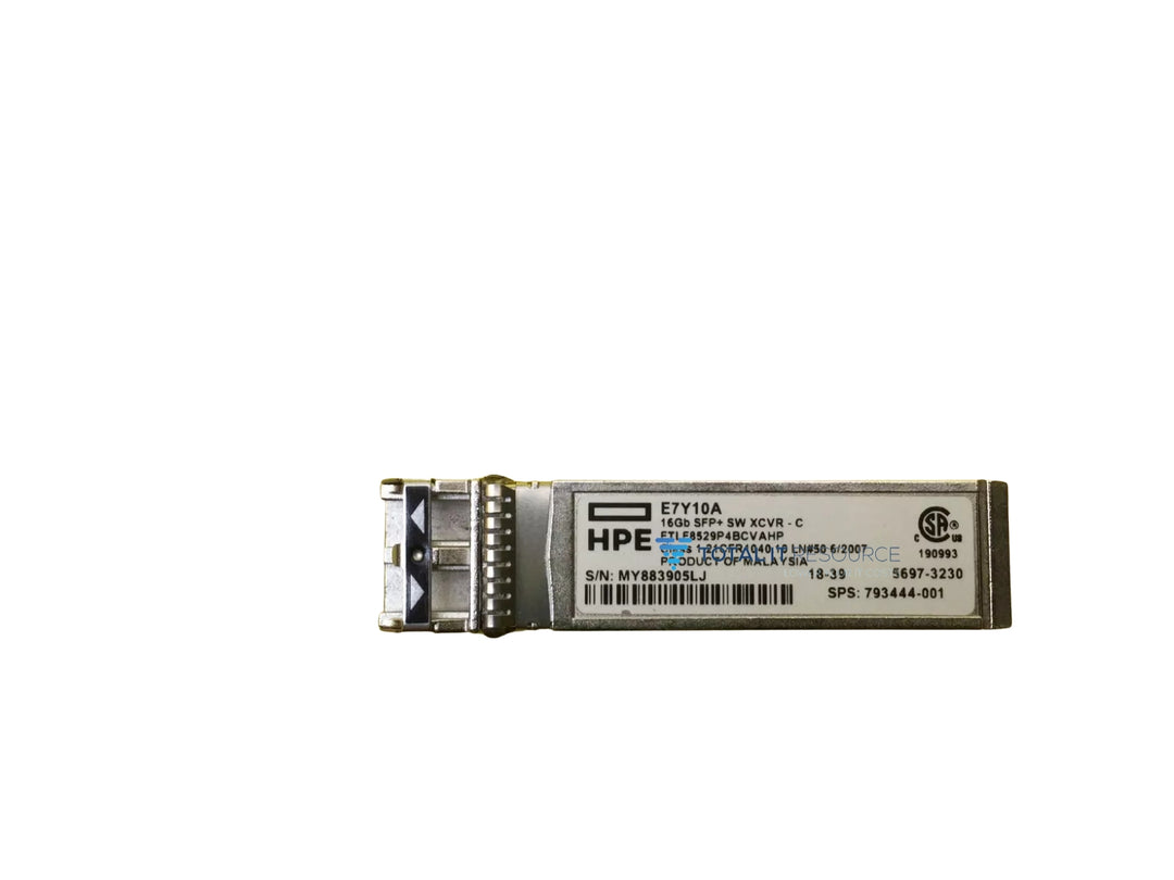 793444-001 HPE E7Y10A 16Gb SFP+ short wave SFP+ SW XCVR-C transceiver