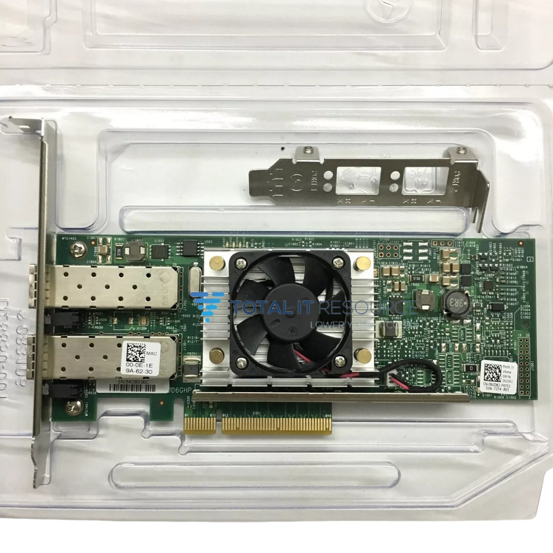 Y40PH N20KJ Dell Broadcom 57810S Dual Port 10Gb Network Card comes with both high and low profile brackets