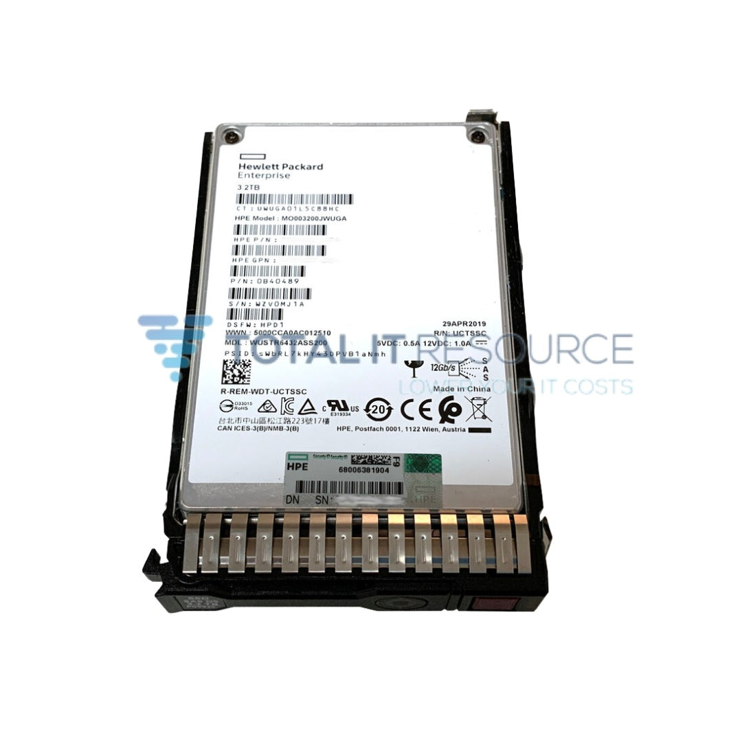 P04537-B21 HPE 3.2TB SAS 12G Mixed Use SFF (2.5in) SC SSD