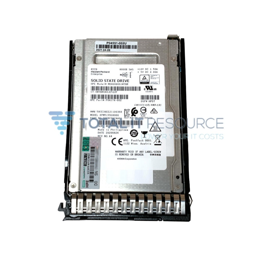 P09090-B21 HPE 800GB SAS 12G Mixed Use SFF (2.5in) SC SSD