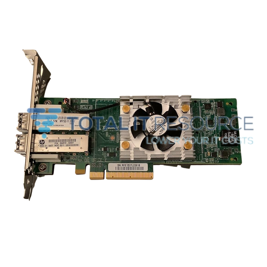 QW972A HPE StoreFabric 16GB Dual-port PCIe Fibre Channel Host Bus Adapter