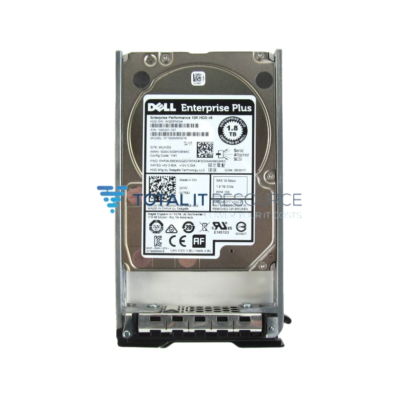 V768J Dell Enterprise Plus 1.8TB 10K SAS 12Gb/s 2.5" Hard Drive For Dell EMC SC3020
