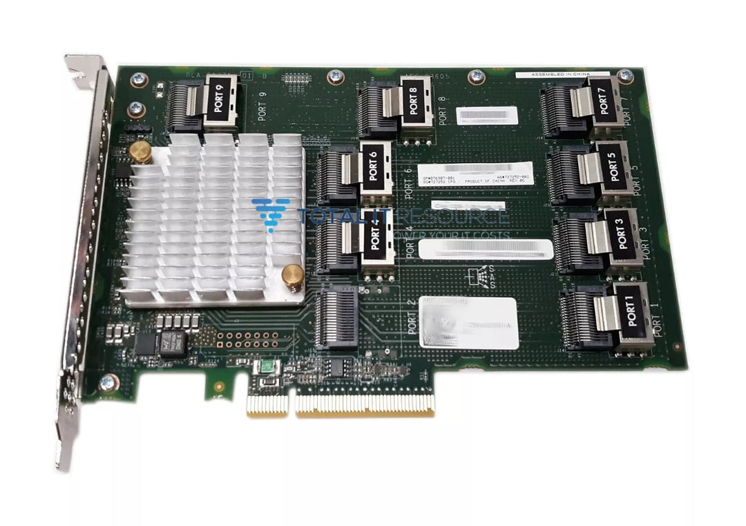 876907-001 HPE DL38X GEN10 12GB SAS EXPANDER CARD WITHOUT CABLES