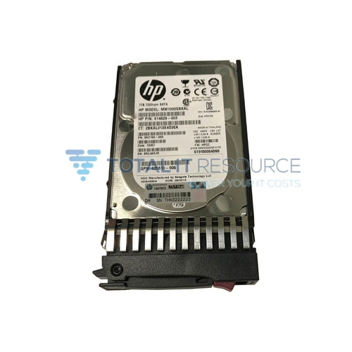 655710-B21 HPE 1TB SATA 6G Midline 7.2K SFF (2.5in) SC Digitally Signed Firmware HDD