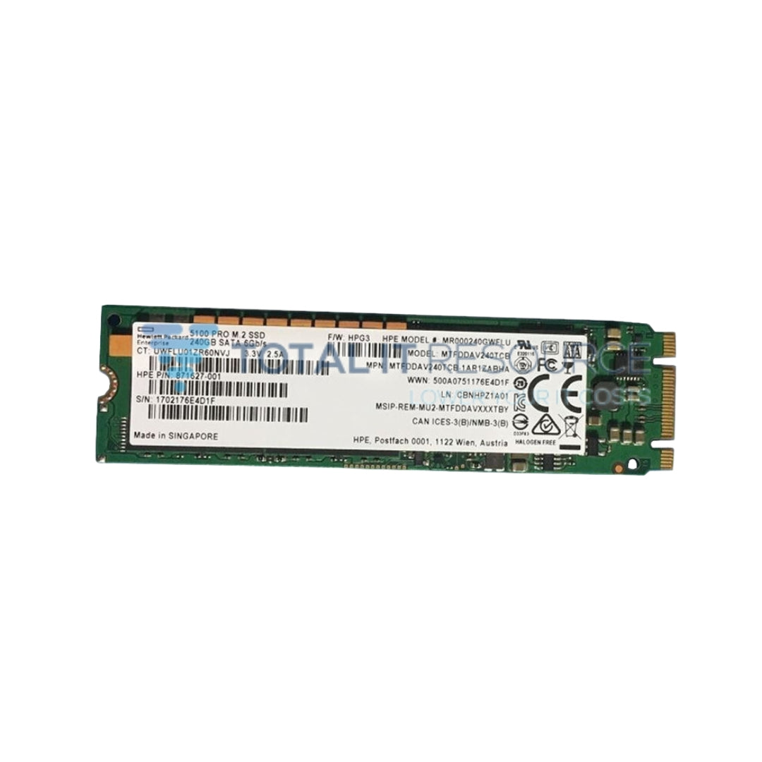 875488-B21 HPE 240GB SATA 6G Mixed Use M.2 2280 SSD