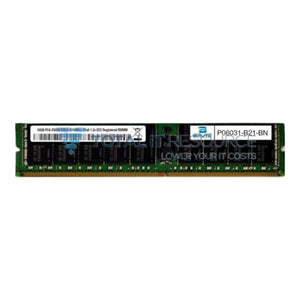 HPE 16GB (1x16GB) Dual Rank x8 DDR4-3200 CAS-22-22-22 Registered Smart Memory Kit