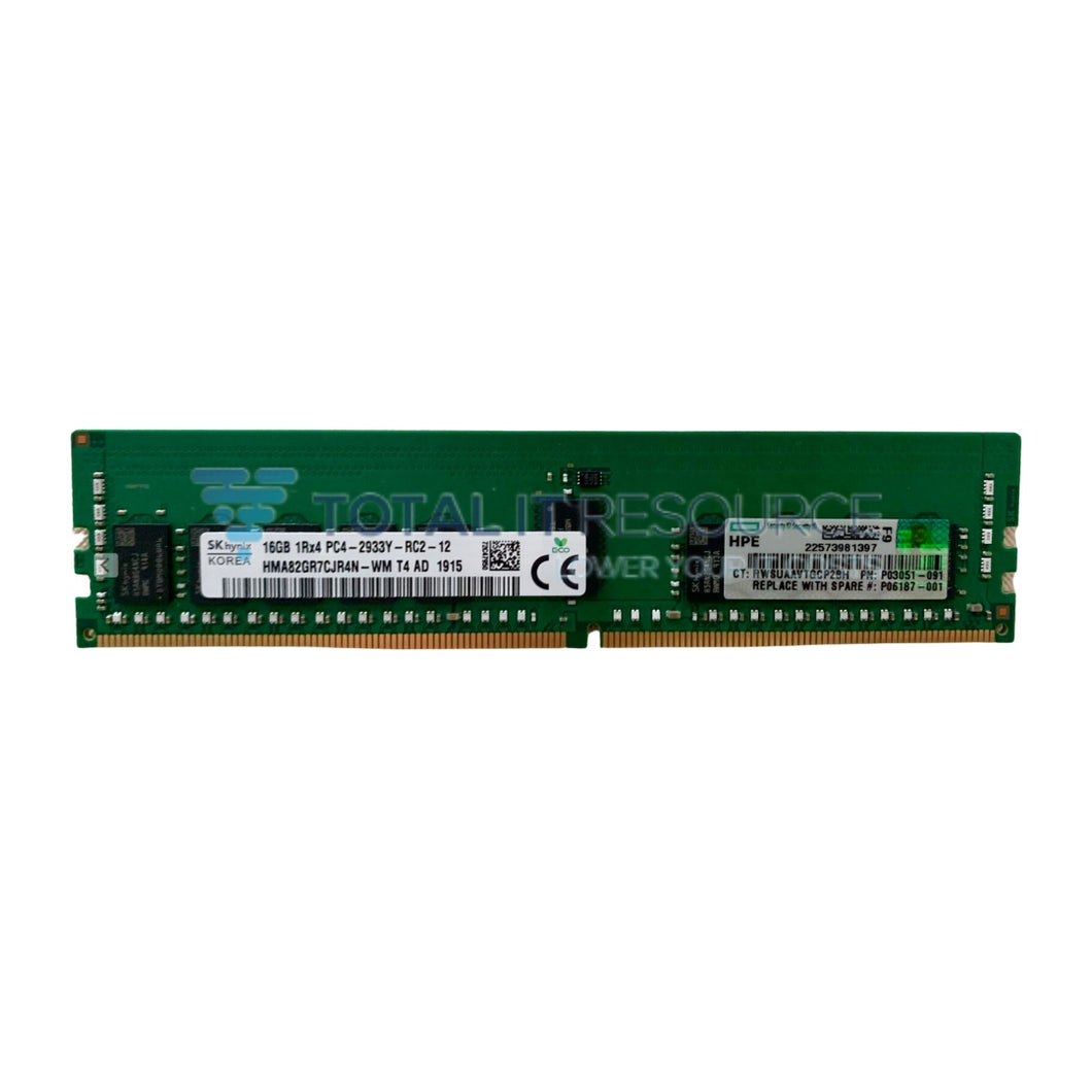 P00920-B21 HPE 16GB (1x16GB) Single Rank x4 DDR4-2933 CAS-21-21-21 Registered Smart Memory Kit