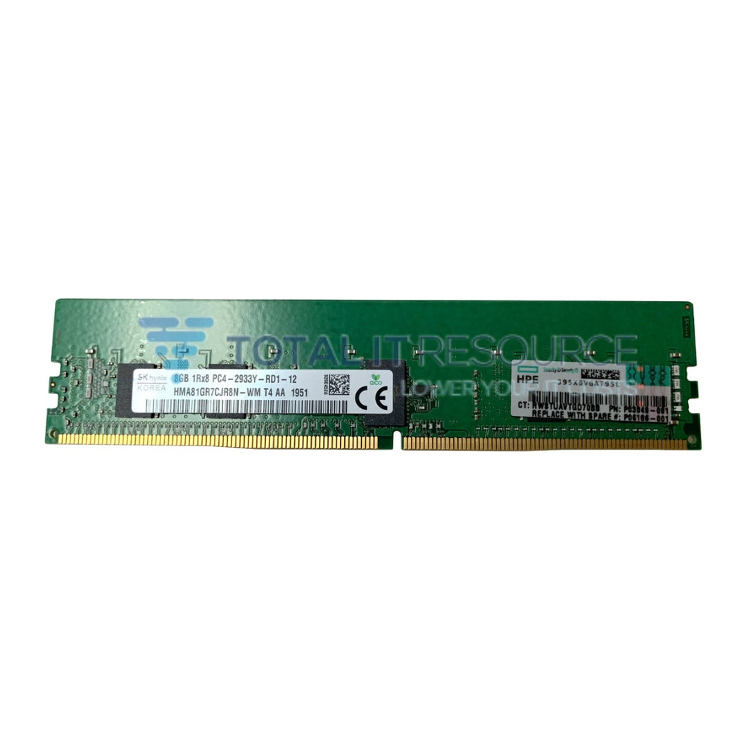 P00918-B21 HPE 8GB (1x8GB) Single Rank x8 DDR4-2933 CAS-21-21-21 Registered Smart Memory Kit