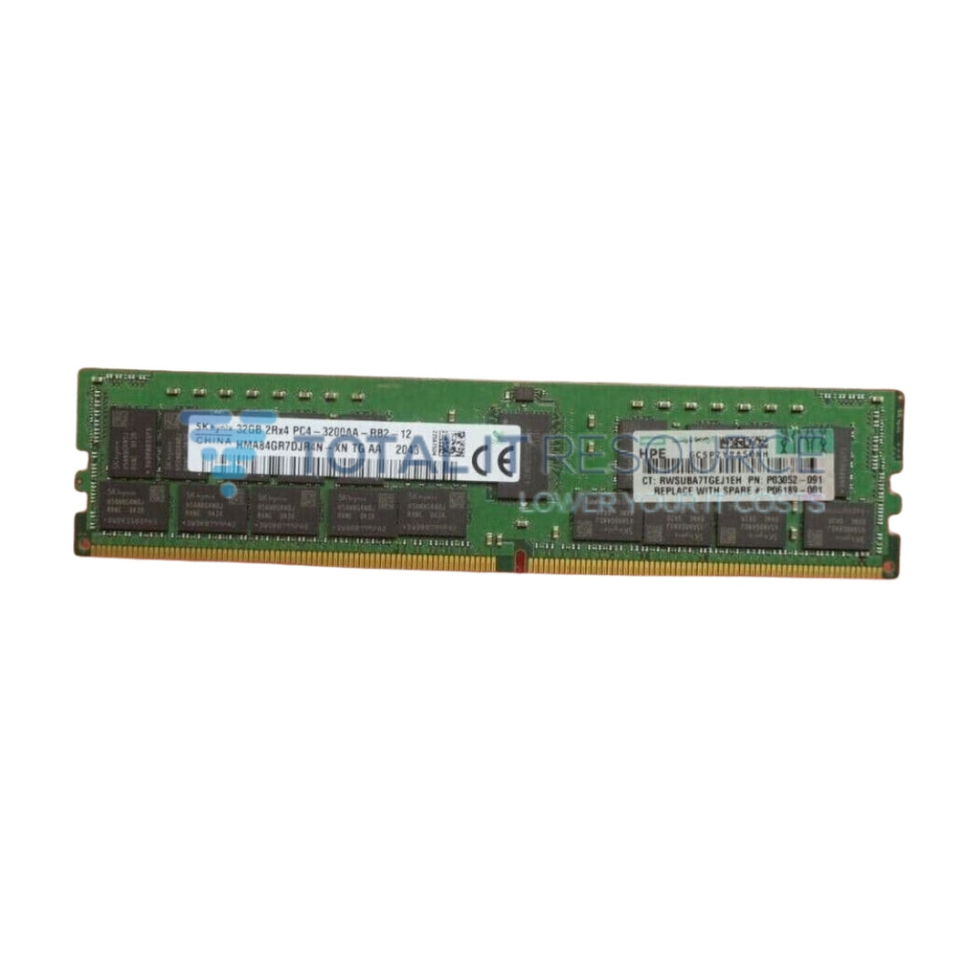 P00924-B21 HPE 32GB (1x32GB) Dual Rank x4 DDR4-2933 CAS-21-21-21 Registered Smart Memory Kit