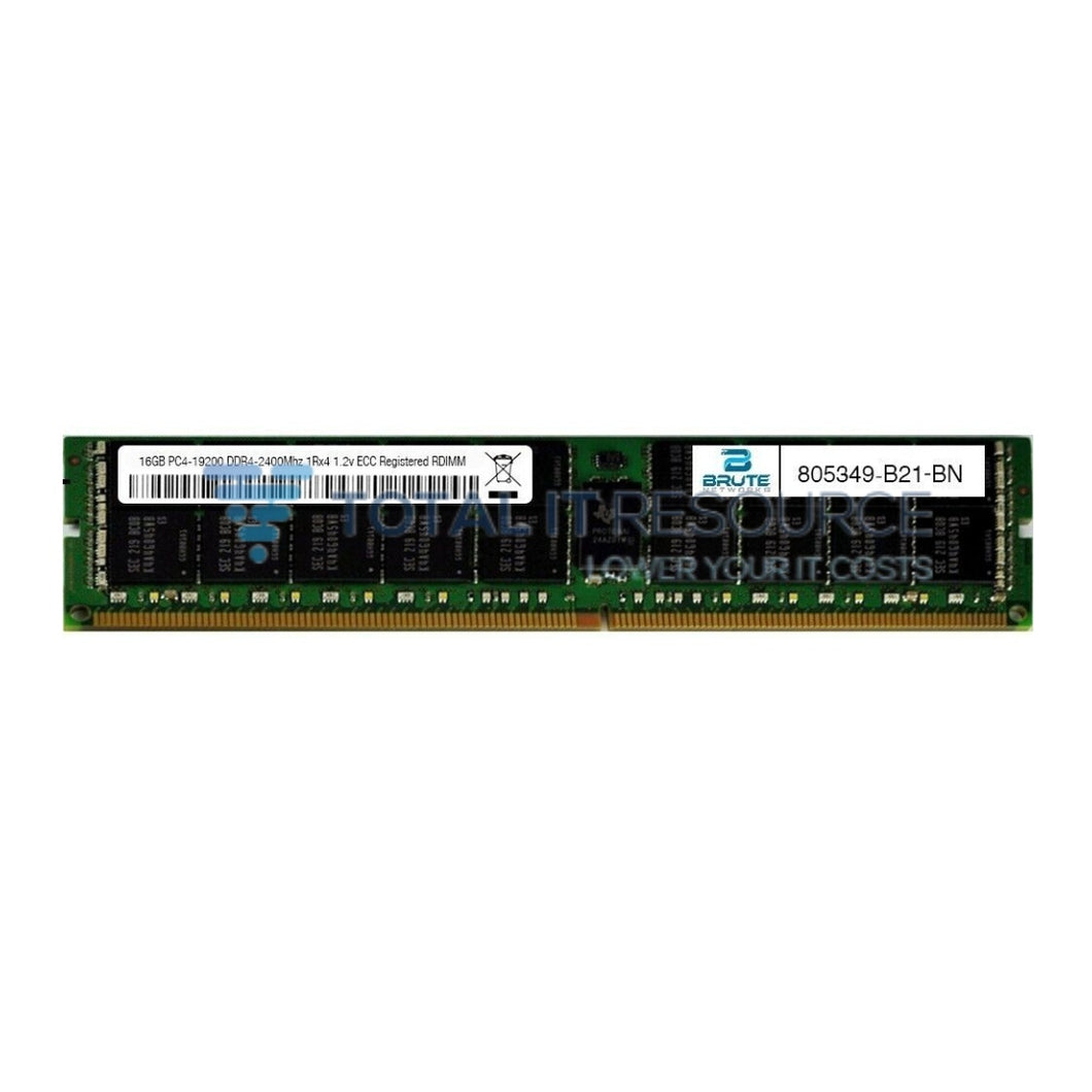 HP 805349-B21 - HP 16GB (1x16GB) Single Rank DDR4-2400 Memory Kit by HP