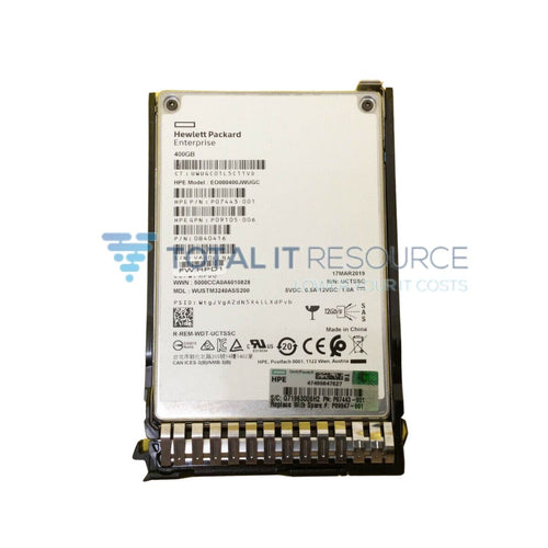 P09098-B21 HPE 400GB SAS 12G Write Intensive SFF (2.5in) SC Digitally Signed Firmware SSD