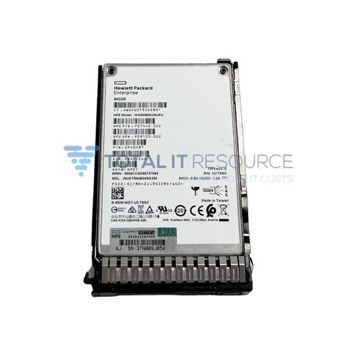 P04529-B21 HPE 800GB SAS 12G Mixed Use LFF (3.5in) SCC Digitally Signed Firmware SSD