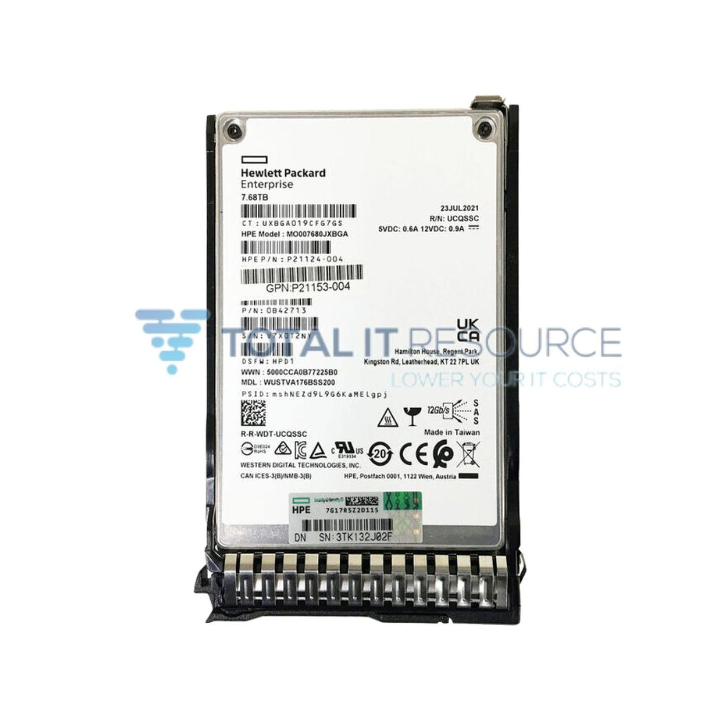 P06584-B21 HPE 960GB SAS 12G Read Intensive SFF (2.5in) SC Digitally Signed Firmware SSD