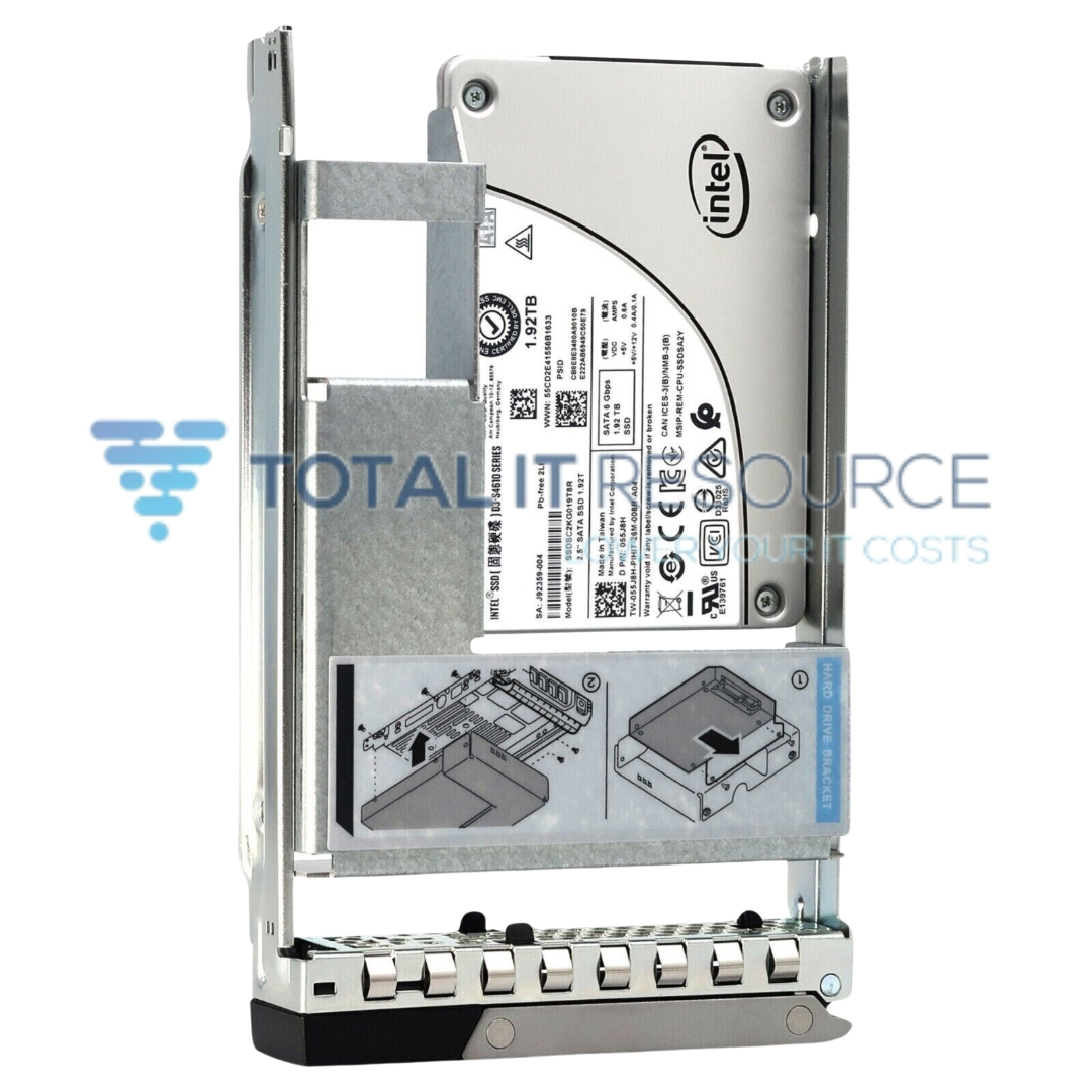Y24T6  345-BEGP Dell  1.92TB SATA-6Gbps Read Intensive 2.5-Inch SSD