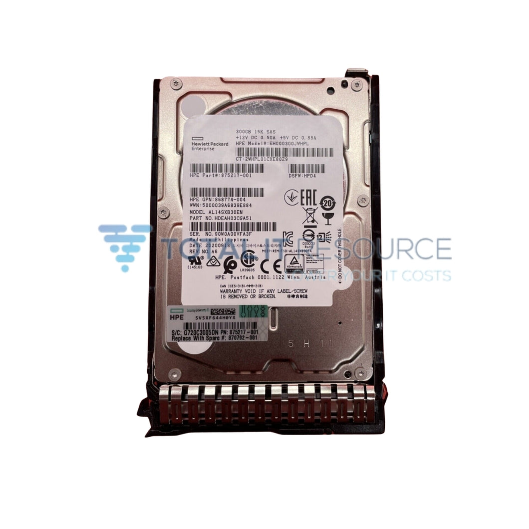 P04693-B21 HPE 300GB SAS 12G Enterprise 15K LFF (3.5in) SCC Digitally Signed Firmware HDD